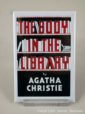 Agatha Christie’s The Body in the Library Magnet product photo